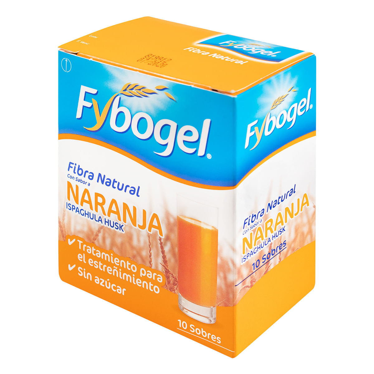 Fibra Natural Fybogel Naranja Caja x 10 Sobres