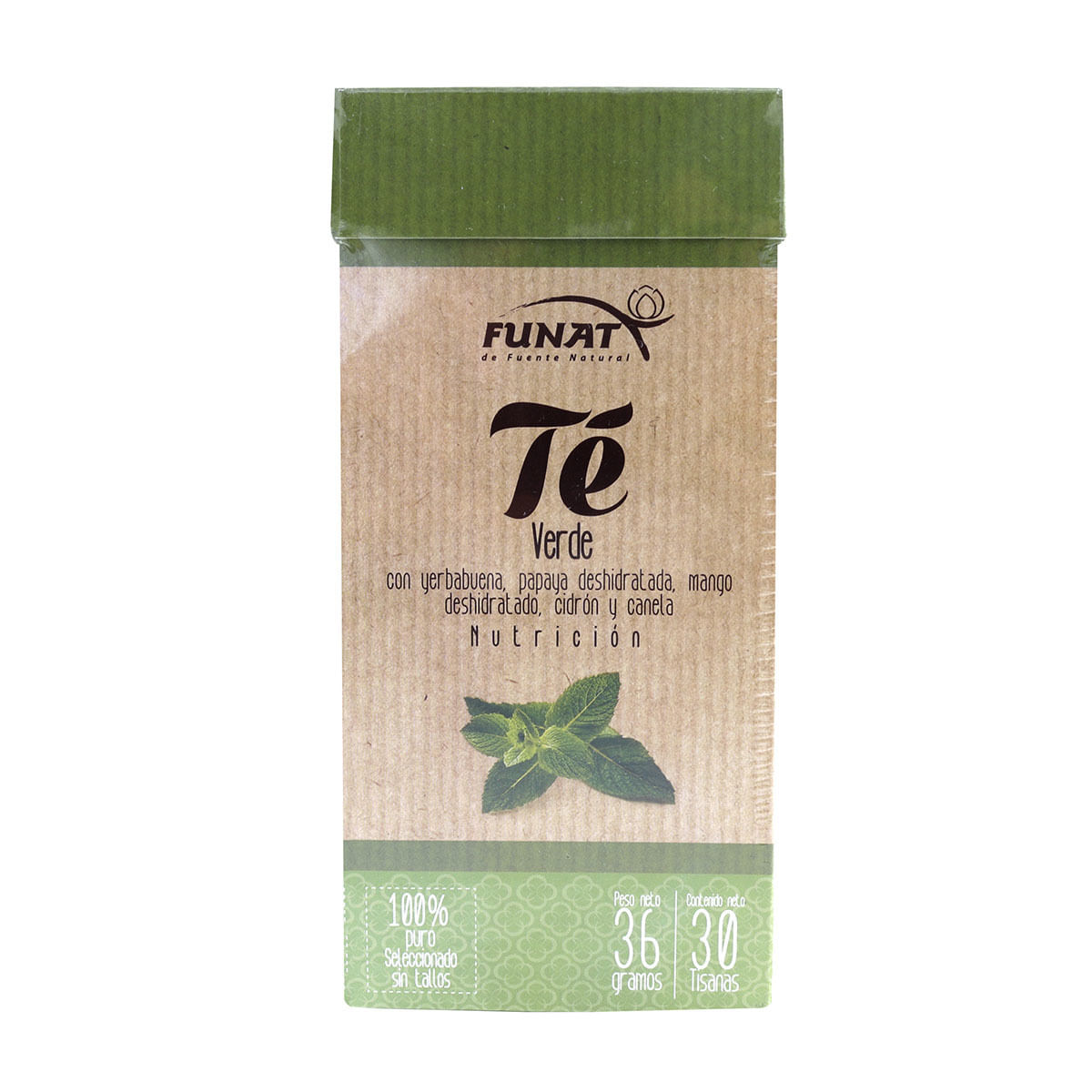 Té Verde Funat Caja x 30 Tisanas.