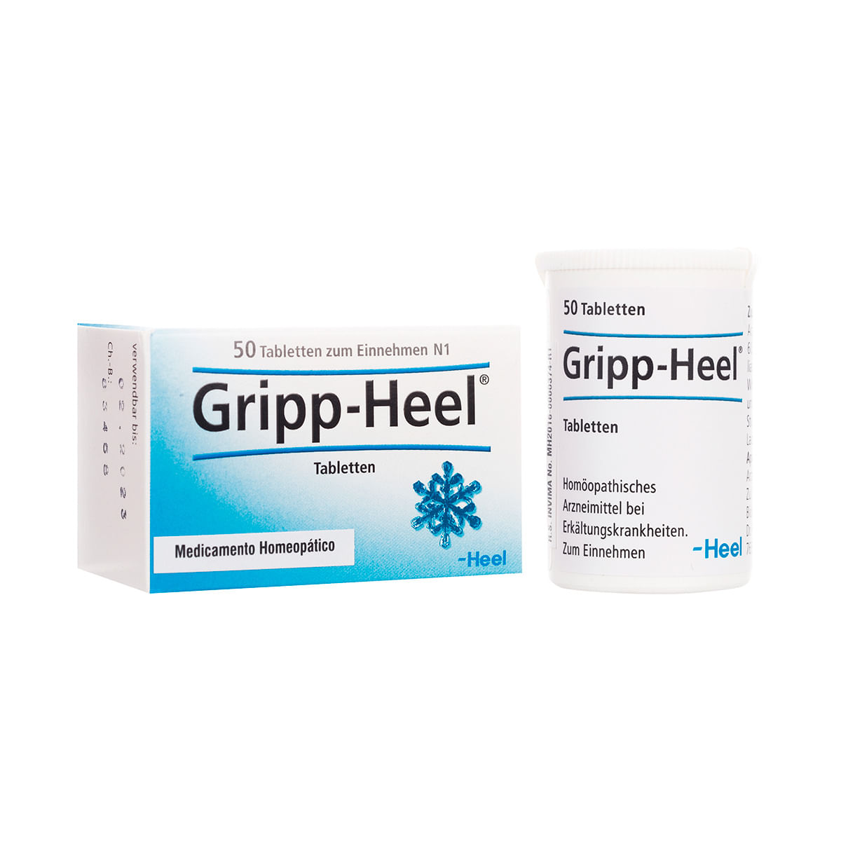 Gripp-Heel Frasco X 50 Tabletas.