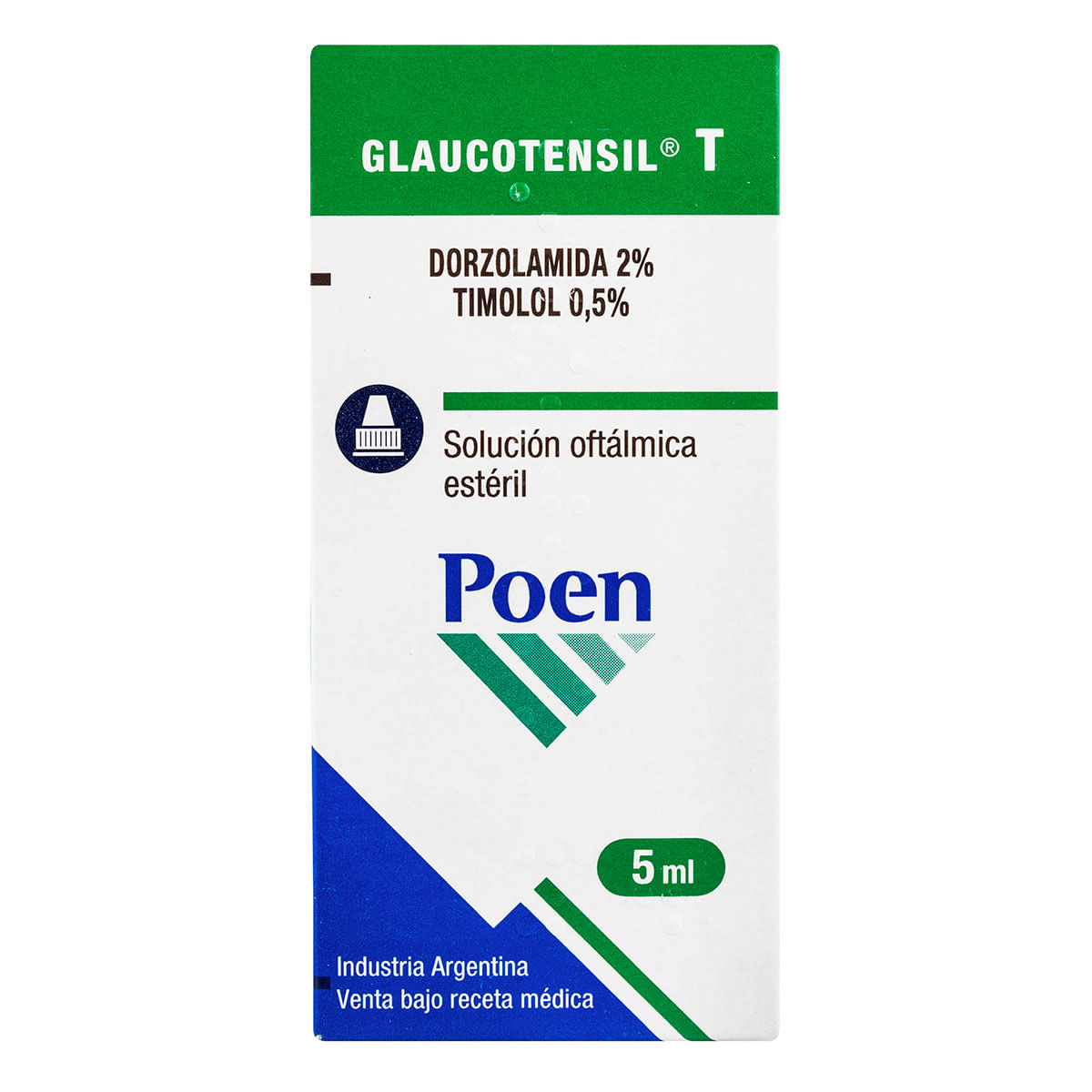 Solución Oftálmica Glaucotensil T Poen Frasco X 5 Ml.
