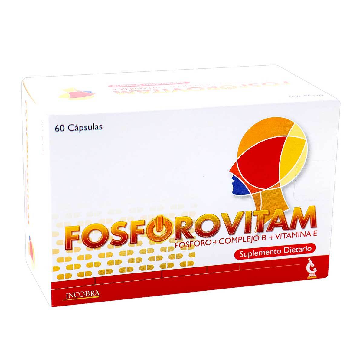 Suplemento Dietario Fosforovitam Incobra Caja X 60 Cápsulas.