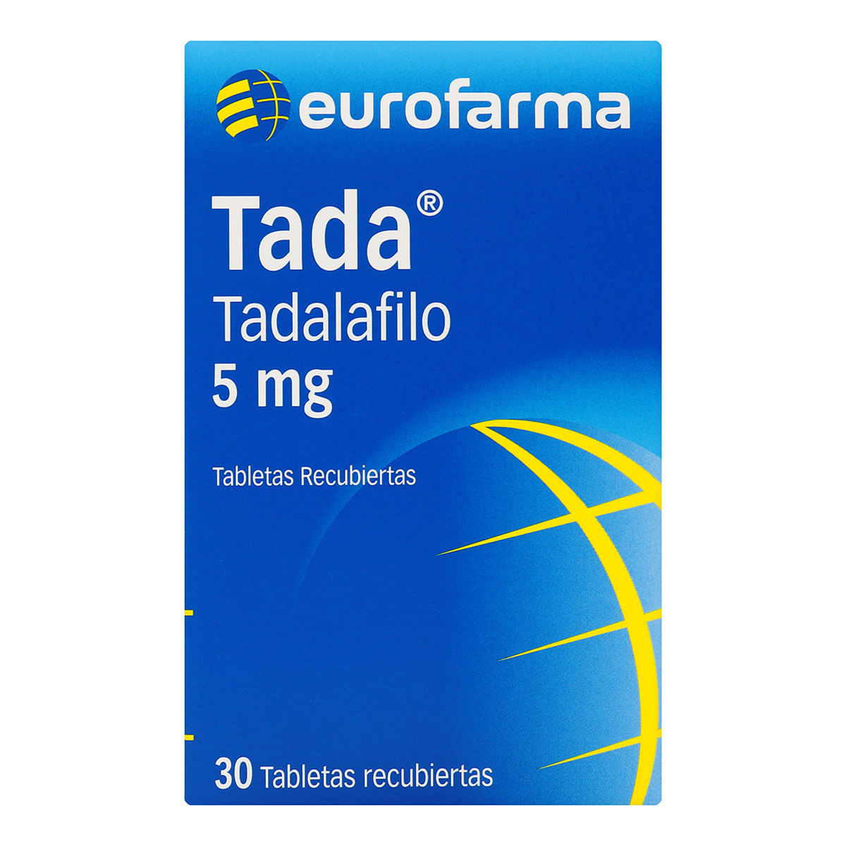 Tada 5 mg Eurofarma Caja x 30 Tabletas Recubierta