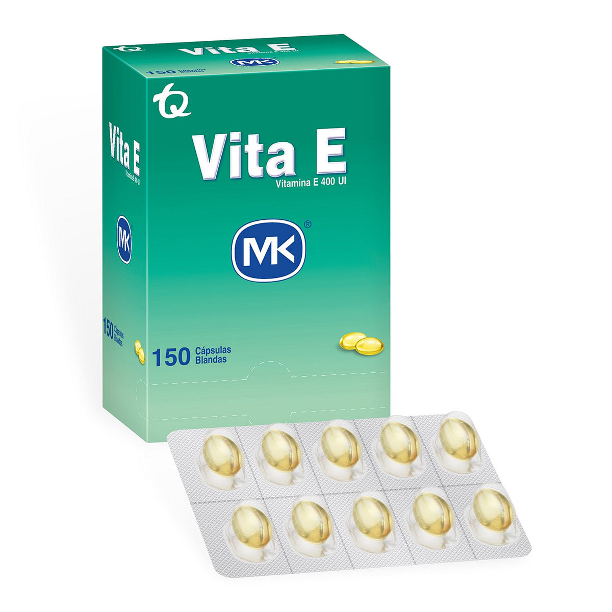 Vita E Mk Caja x 150 Cápsulas Blandas