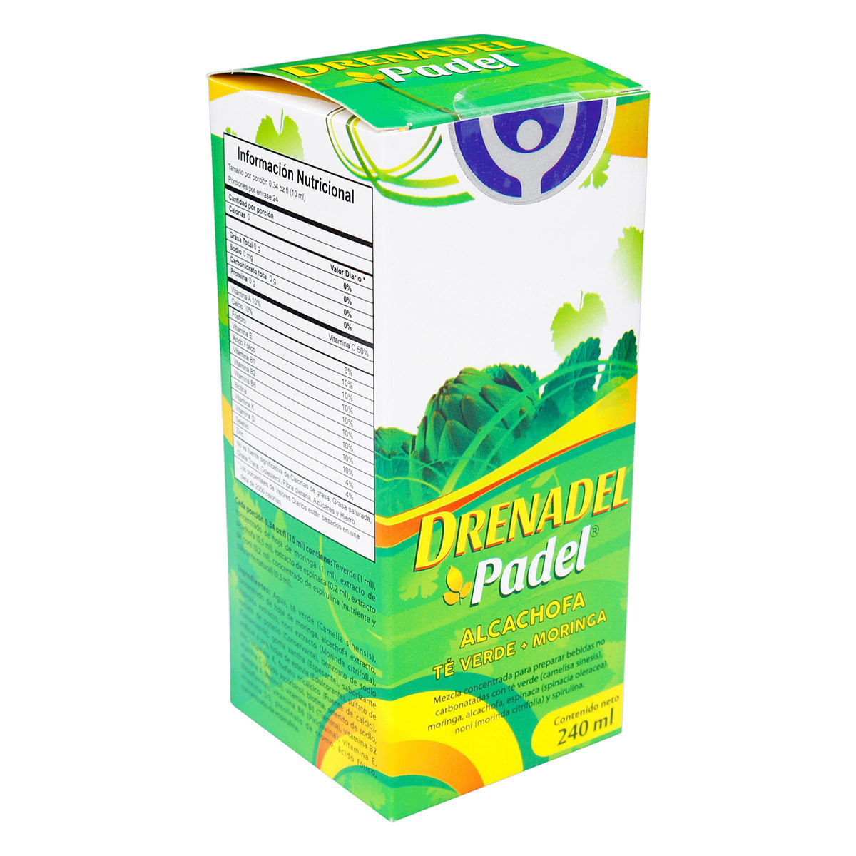 Producto Natural Drenadel Padel Frasco x 240 ml