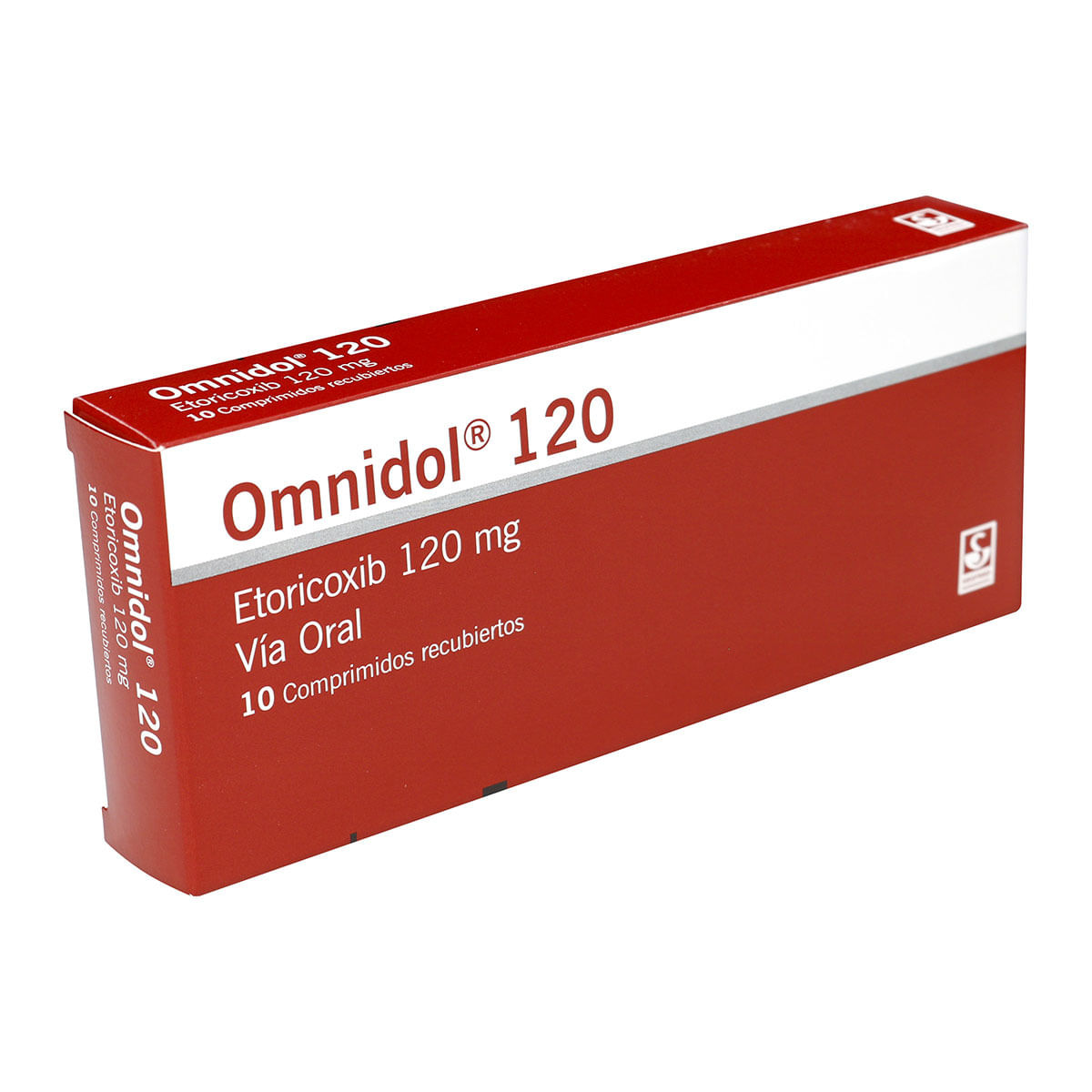 Omnidol 120 Siegfried Caja x 10 Comprimidos Recubiertos