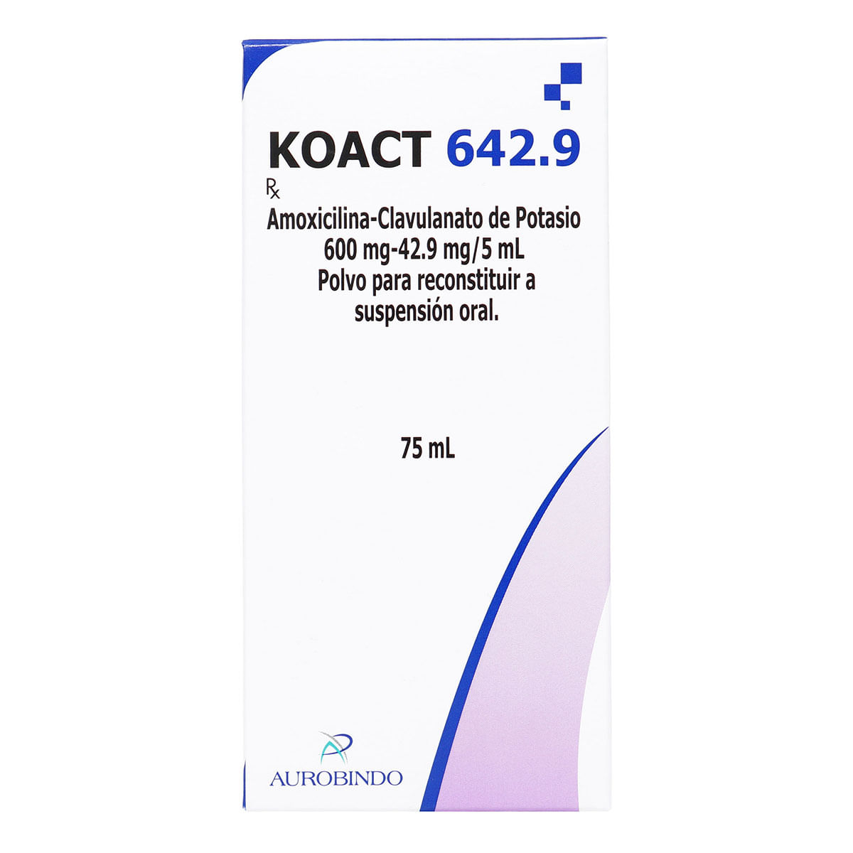 Polvo para Reconstruir Koact 642.9 Aurobindo Frasco x 75 mL