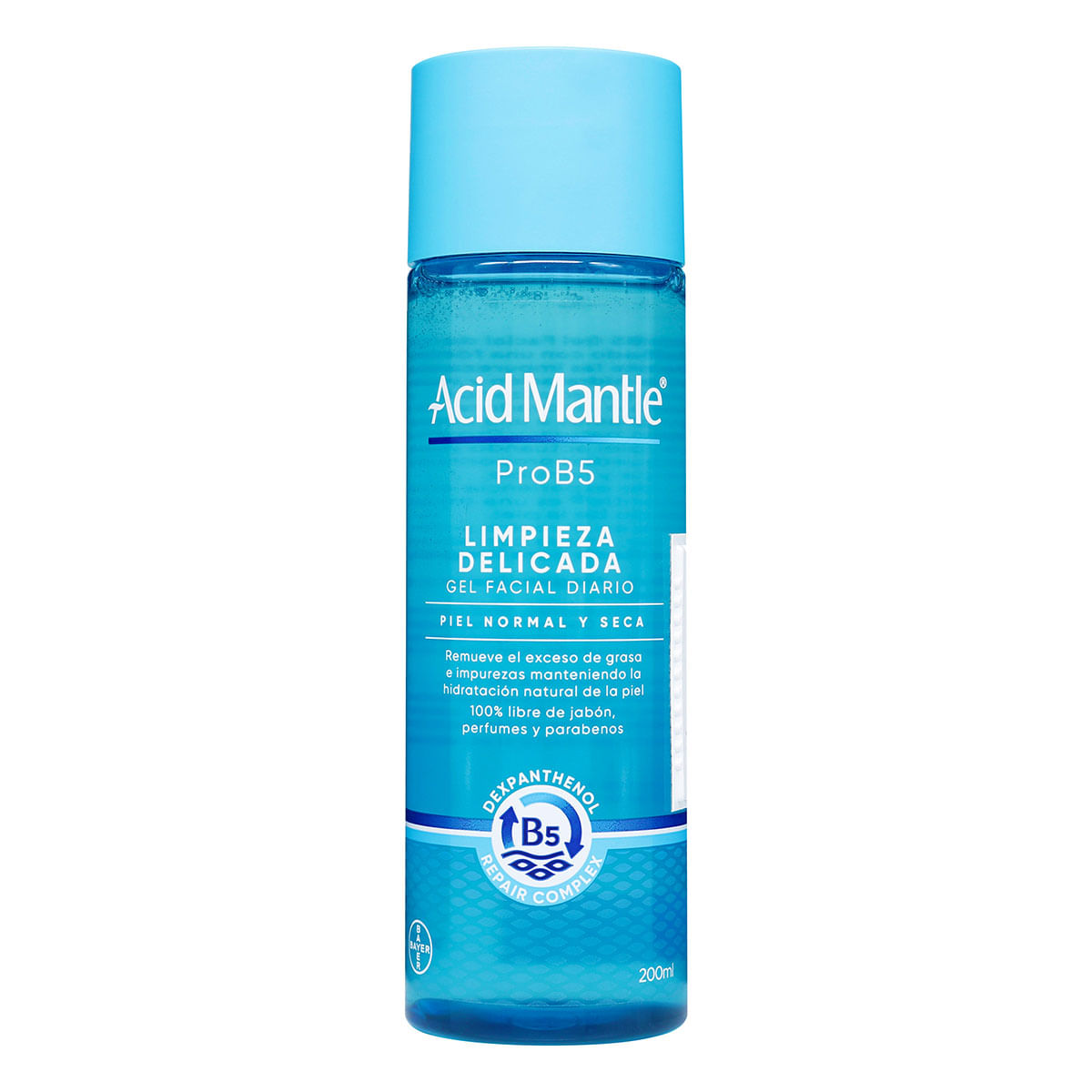 Gel Facial Diario Limpieza Delicada Acid Mantle Frasco x 200 mL