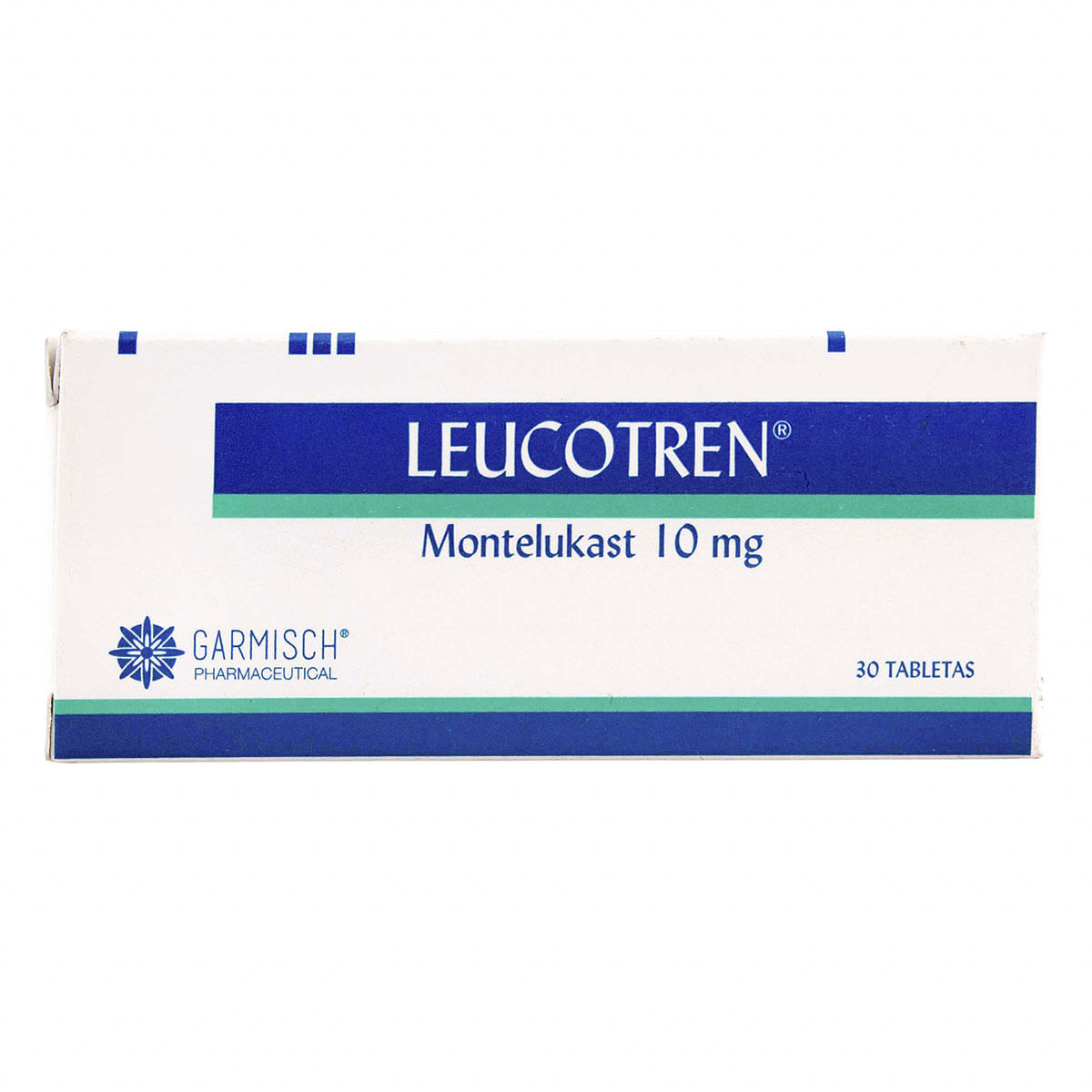 Leucotren 10 Mg Garmisch Caja X 30 Tabletas.