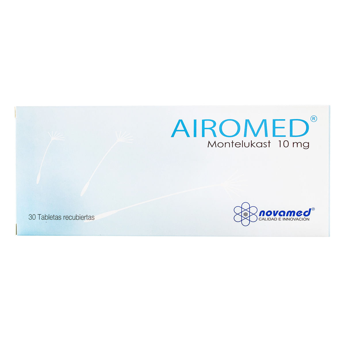 Airomed 10 Mg Novamed Caja X 30 Tabletas Recubiertas.