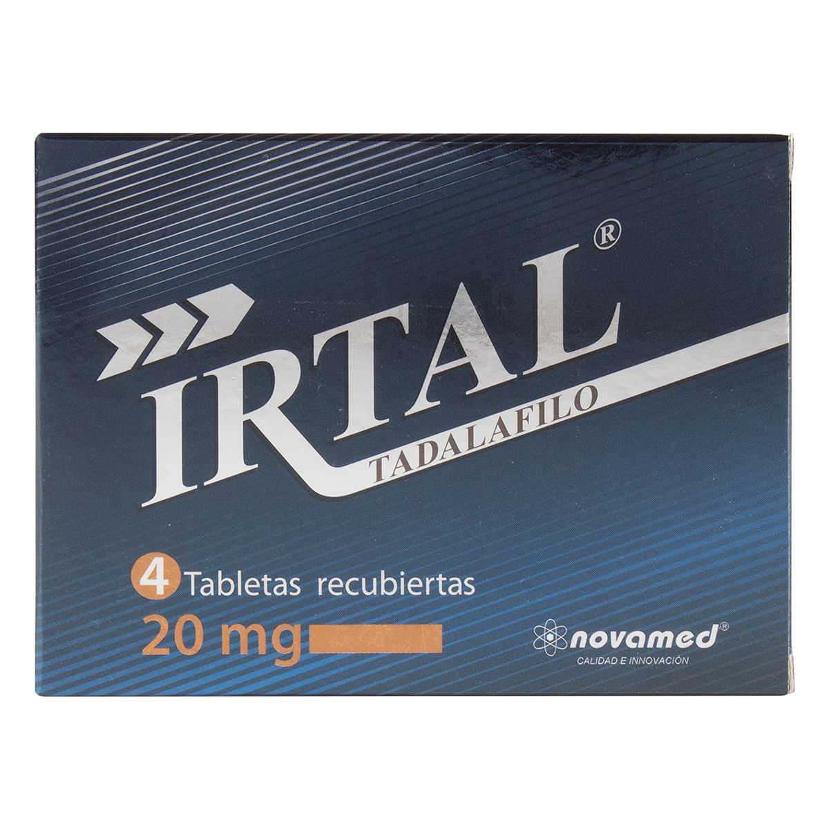 Irtal 20 Mg Novamed Caja X 4 Tabletas Recubiertas.