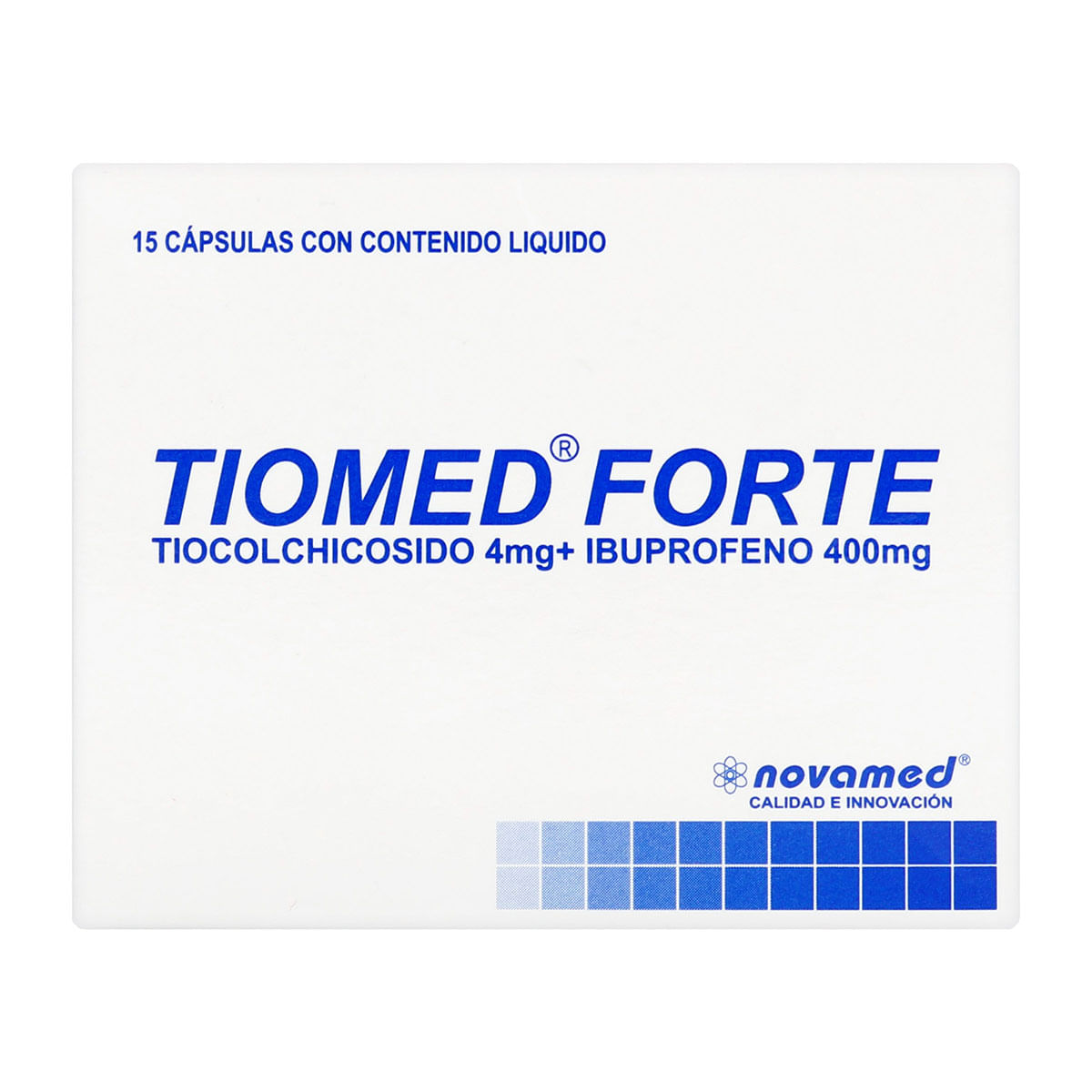 Tiomed Forte Novamed Caja x 15 Cápsulas con Contenido Liquido