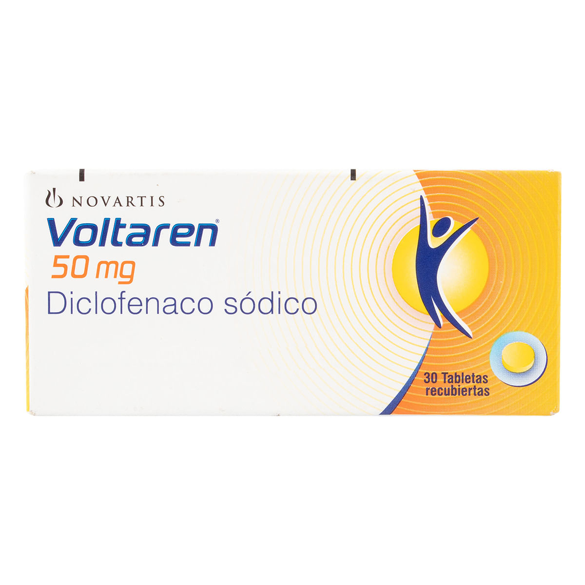 Voltaren 50 Mg Novartis Caja X 30 Grageas.