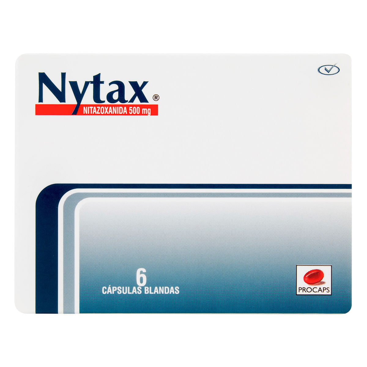 Nytax 500 Mg Procaps Caja X 6 Cápsulas Blandas.