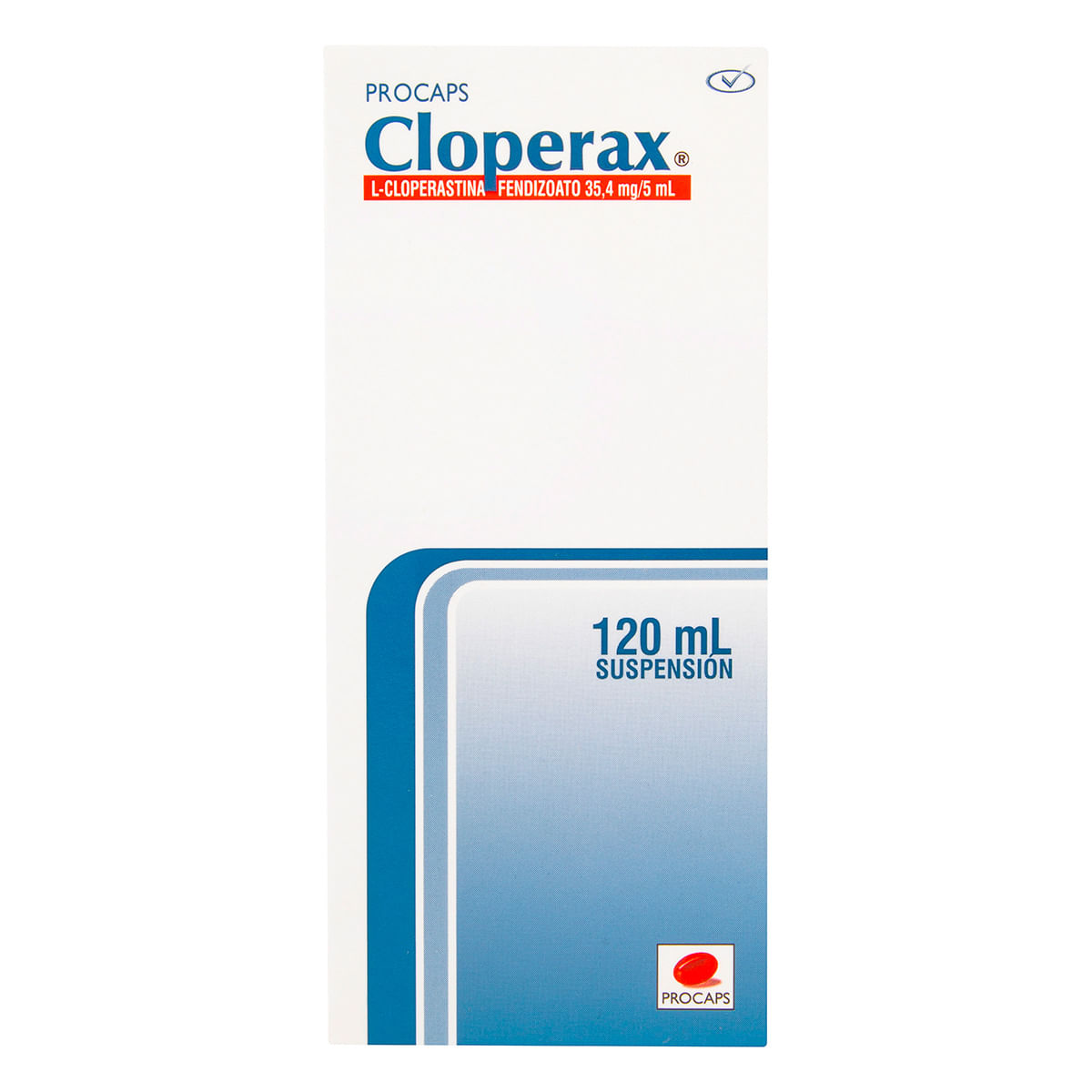 Suspensión Cloperax 35.4 Mg/5 Ml Procaps Frasco X 120 Ml.