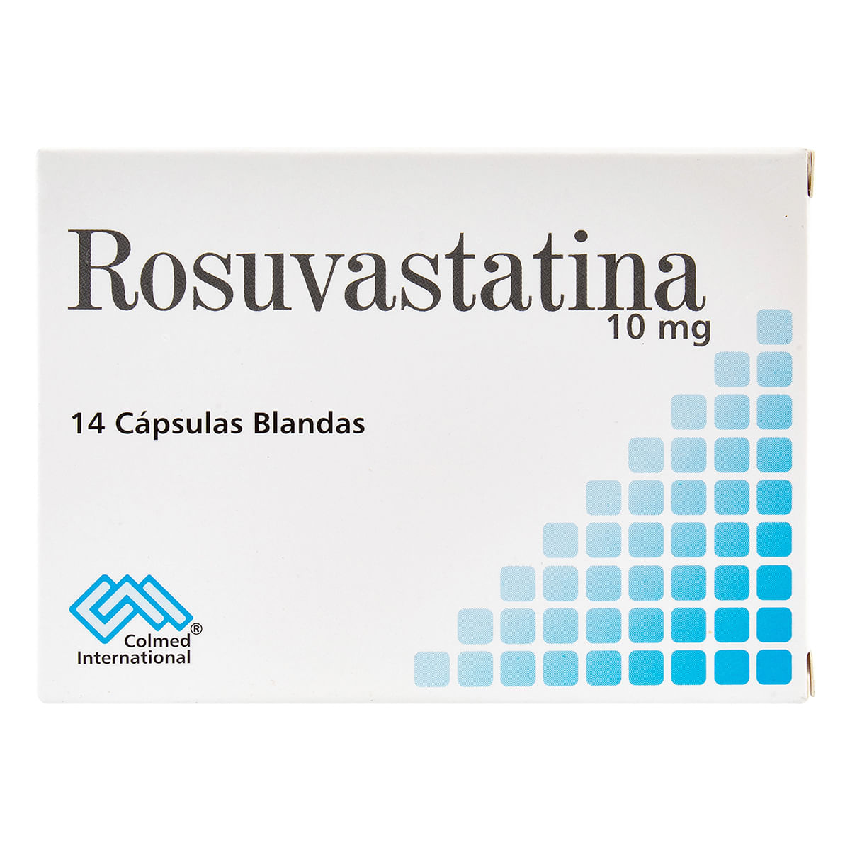 Rosuvastatina 10 Mg Colmed Caja X 14 Cápsulas Blandas.
