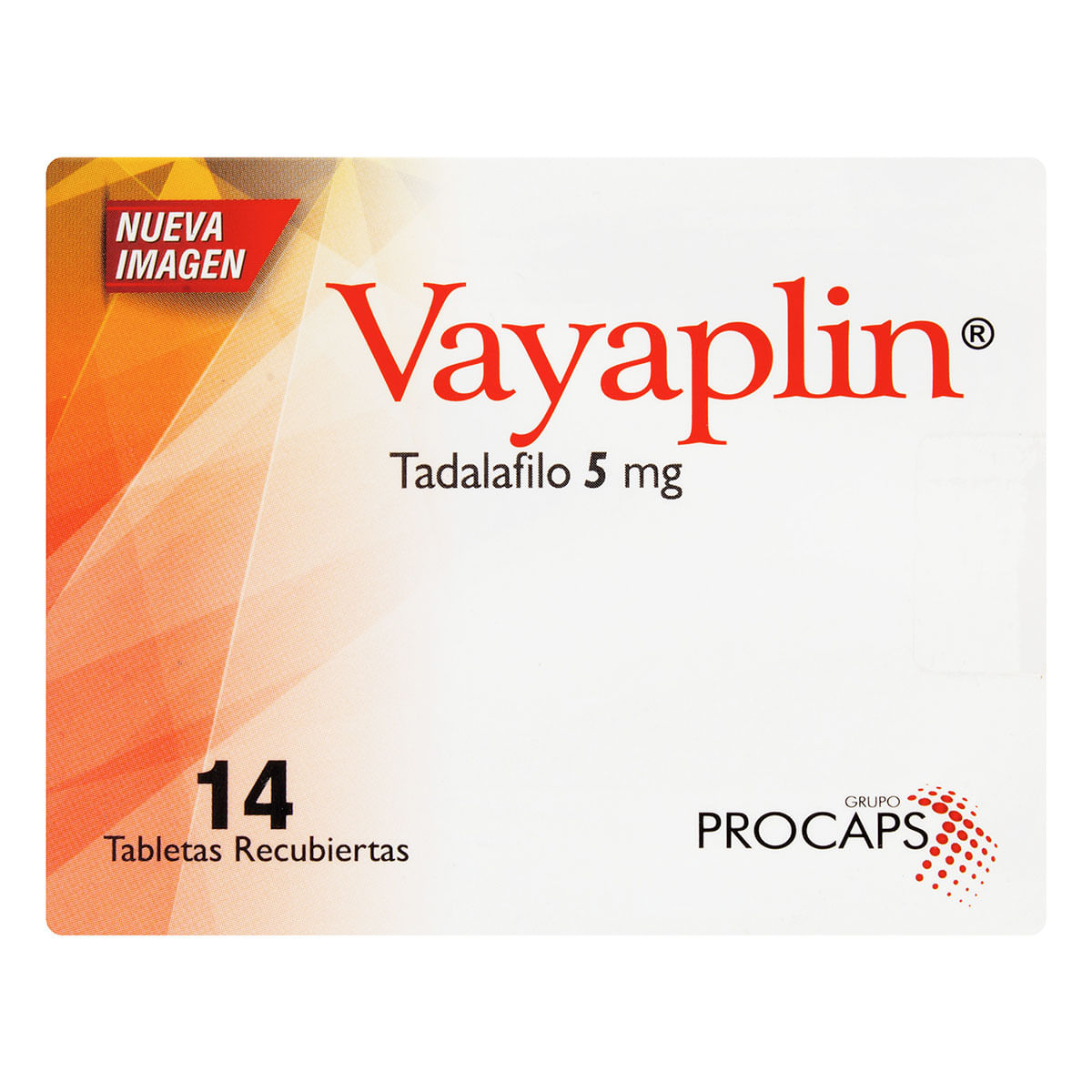 Vayaplin 5 Mg Procaps Caja X 14 Tabletas Recubiertas.