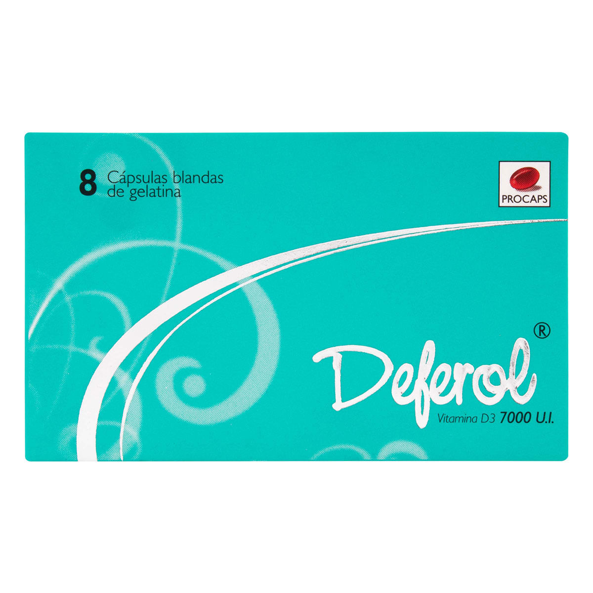 Deferol 7000 Ui Procaps Caja X 8 Cápsulas Blandas De Gelatina.