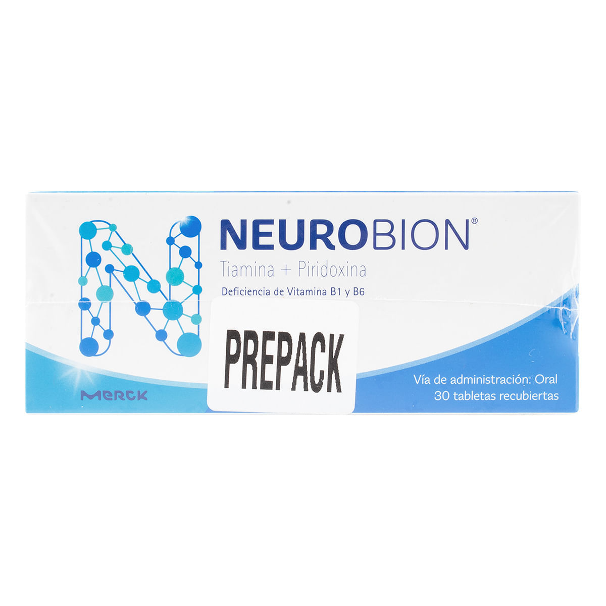 Neurobion Merck Caja X 30 Tabletas Recubiertas Prepack.
