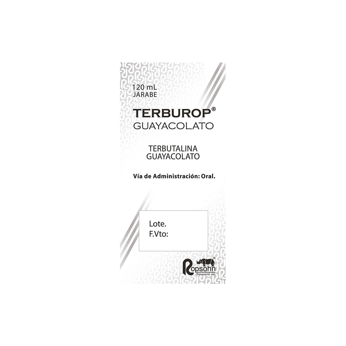 Jarabe Terburop Ropsohn Frasco X 120 Ml.