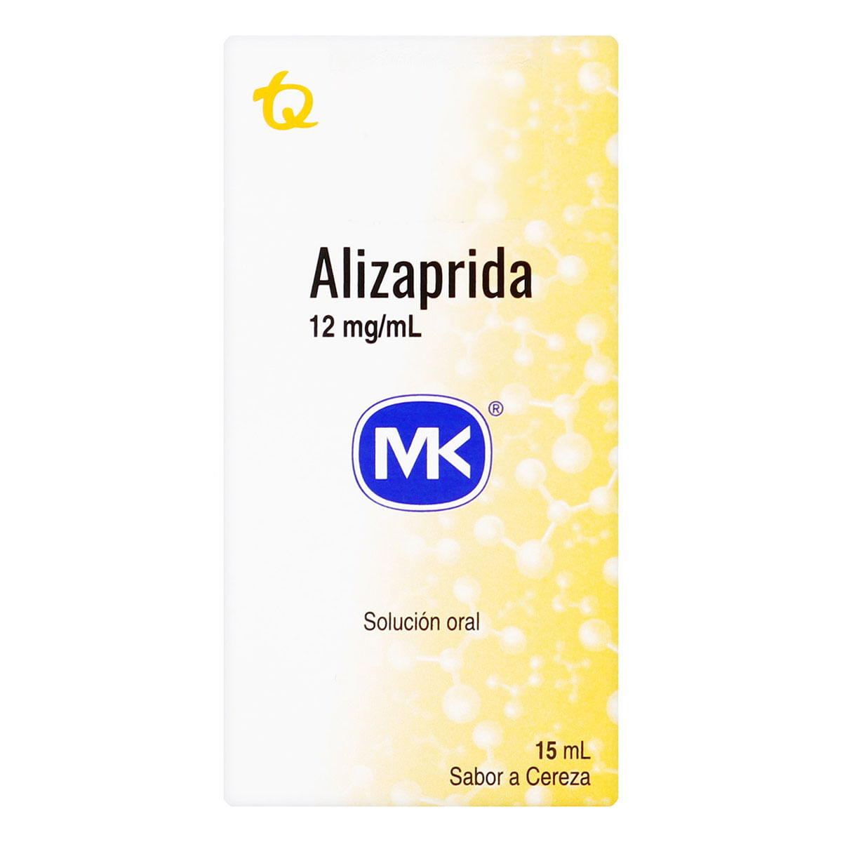 Solución Oral Alizaprida 12 mg-mL Mk Frasco x 15 mL