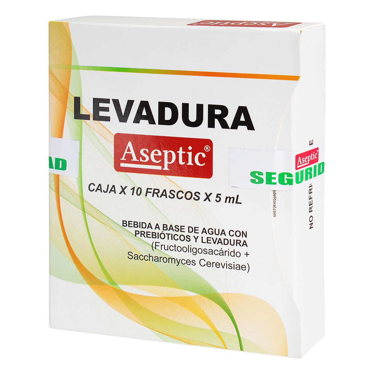 Bebida Levadura Aseptic Frasco x 5 mL Caja x 10 Uds