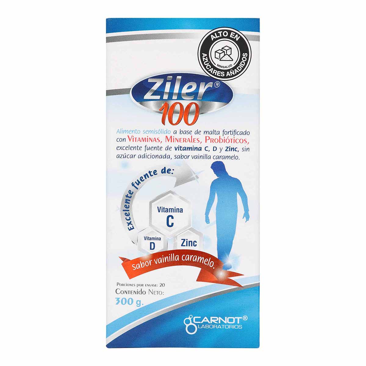 Alimento Ziler 100 Frasco X 300 G.