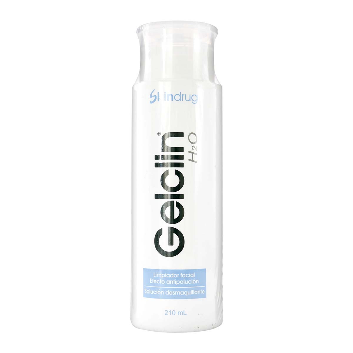 Limpiador Facial Efecto Antipolución Gelclin H2O Skindrug Frasco x 210 mL