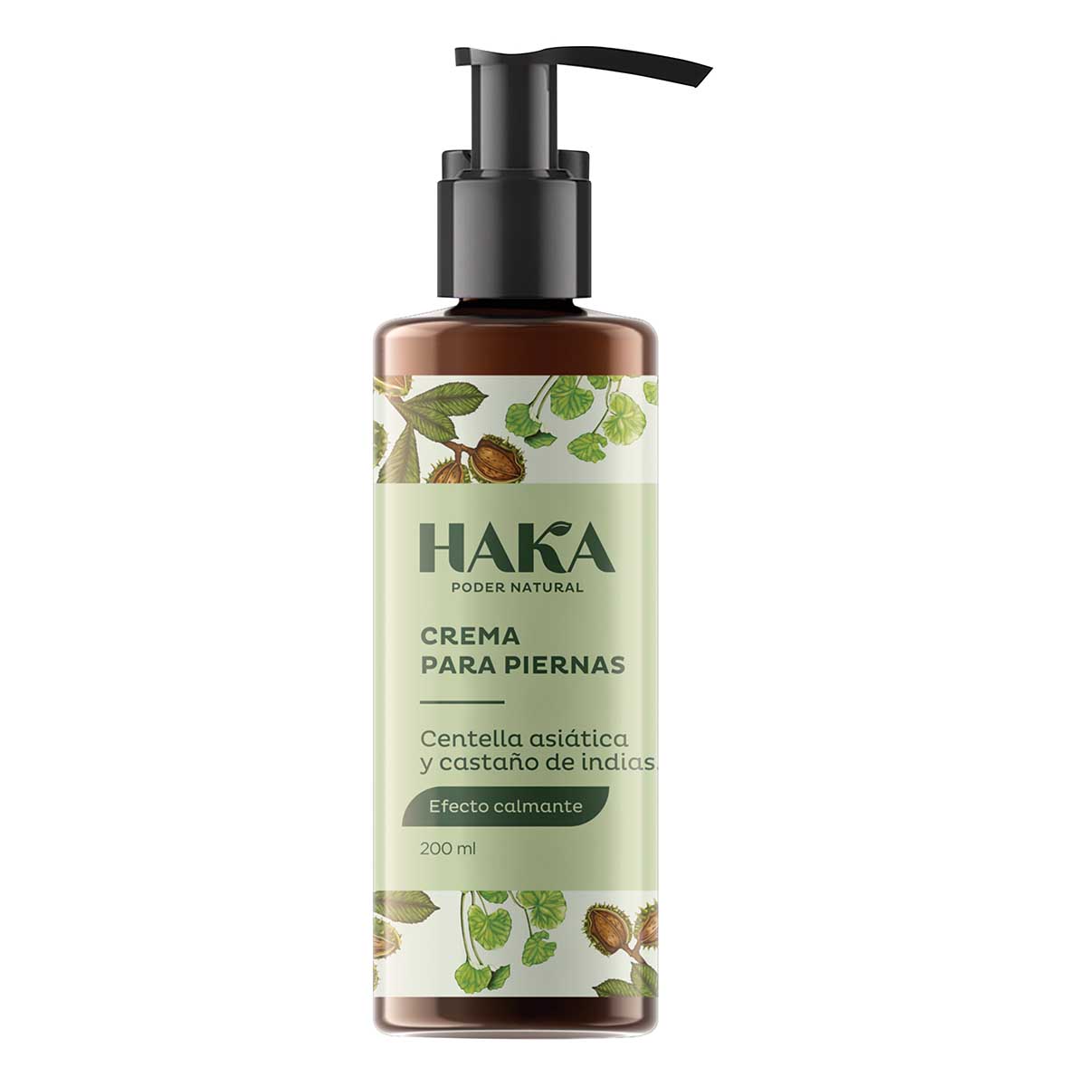 Crema para Piernas de Centella Asiática y Castaño de Indias Efecto Calmante Haka Frasco x 200 mL