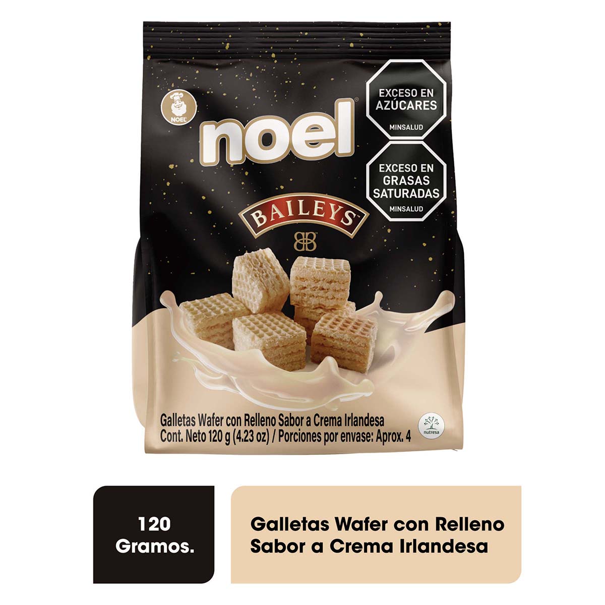 Galletas Wafer Baileys Noel Bolsa X 120g