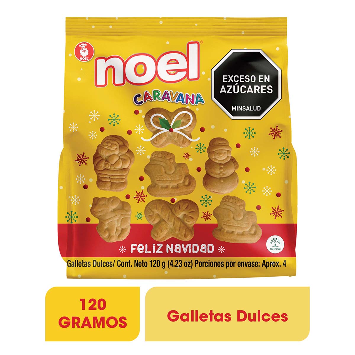 Galletas Wafer Caravana Edición Navidad x 120g