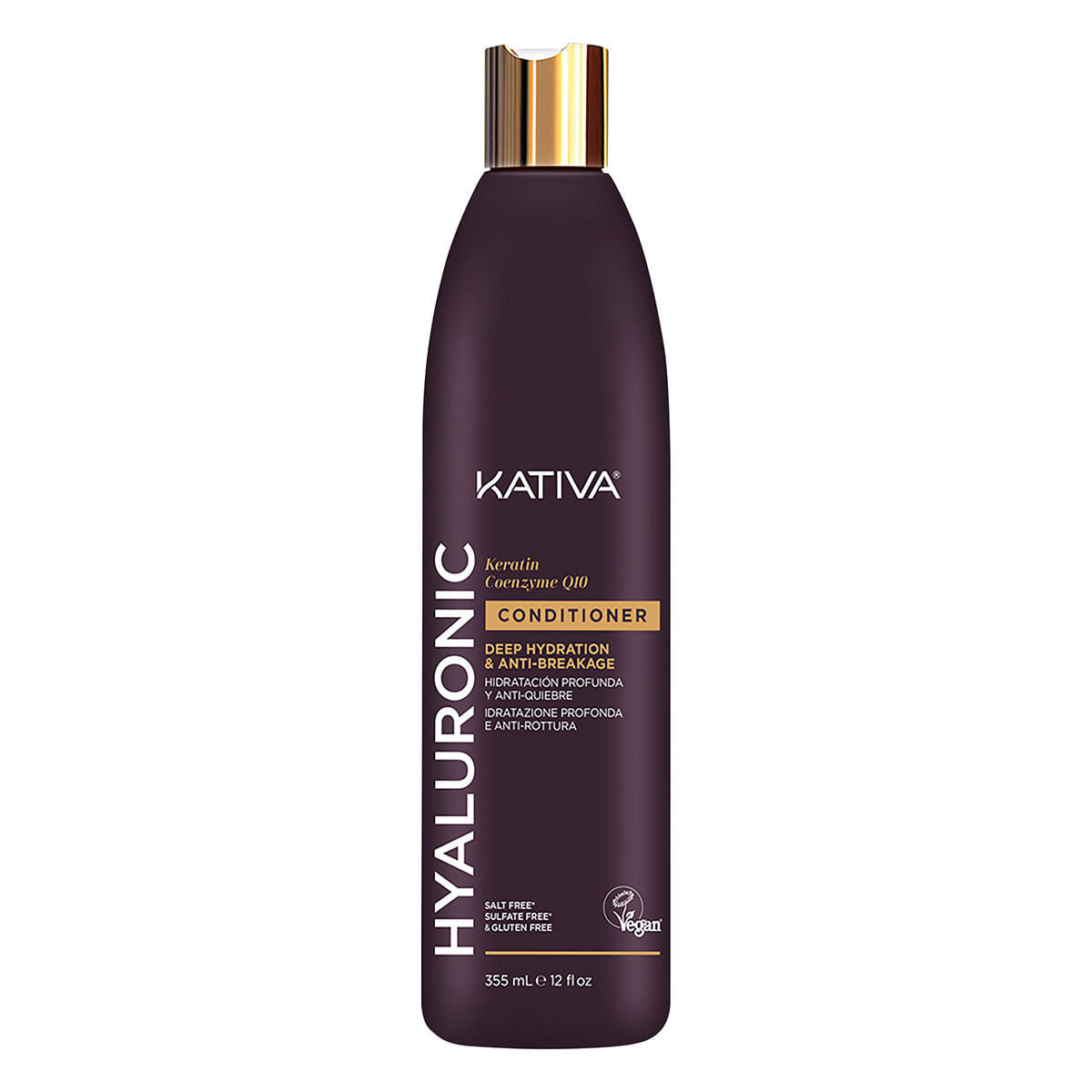 ACONDICIONADOR HYALURONIC KERATIN Q10 KATIVA 355 ML