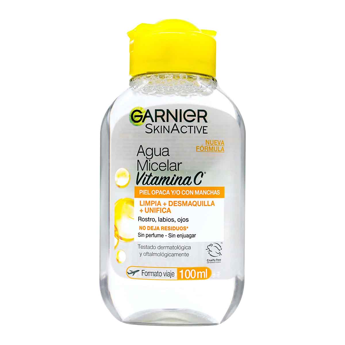 Agua Micelar Vitamina C Garnier SkinActive Frasco x 100 mL