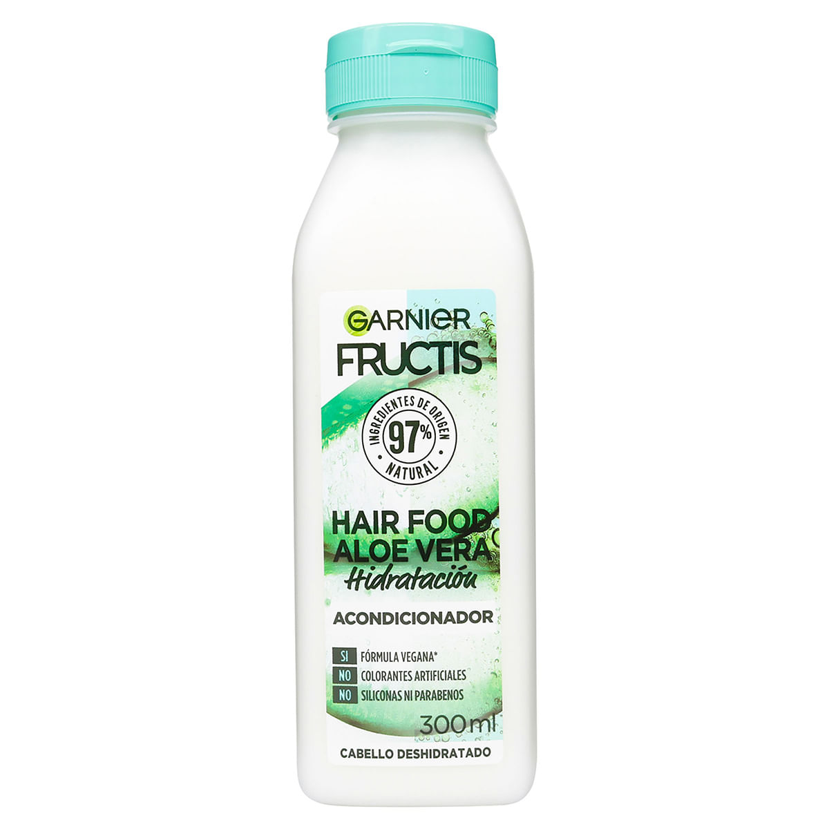 Acondicionador Hair Food Aloe Vera Hidratación Garnier Fructis Frasco x 300 mL
