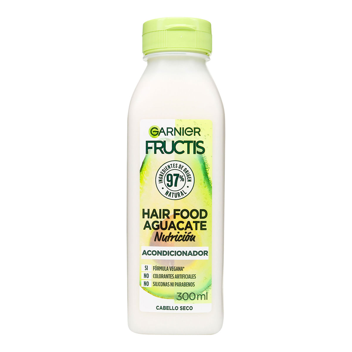Acondicionador Hair Food Aguacate Nutrición Garnier Fructis Frasco x 300 mL