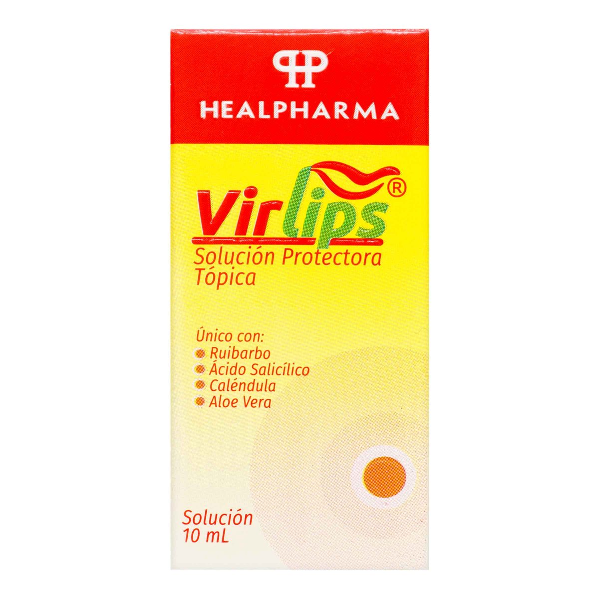 Solución Protectora Tópica Virlips Healpharma Frasco x 10 mL