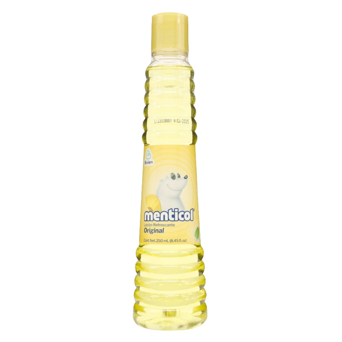 Loción Resfrescante Amarillo Menticol x  250mL