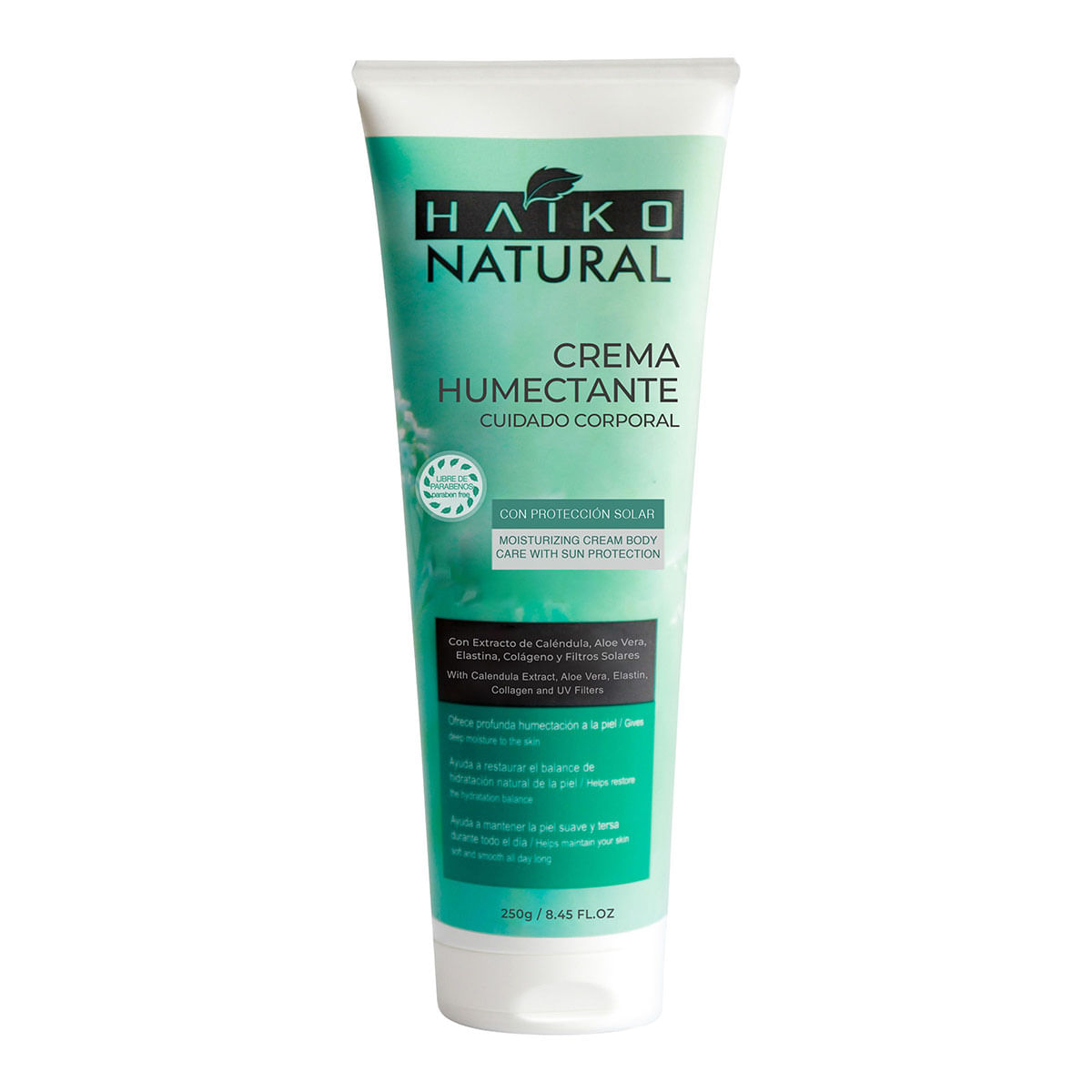 Crema Humectante Cuidado Corporal Haiko Natural  x 250g