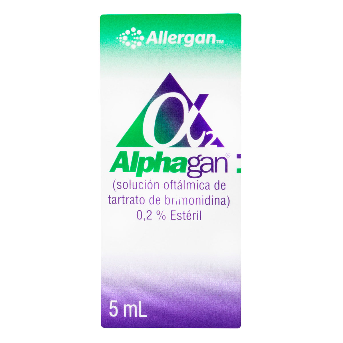Solución Oftálmica Allergan Alphagan 0.2% Frasco x 5 mL