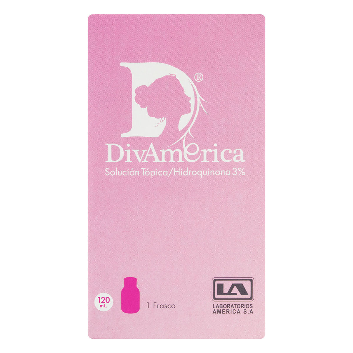Solución Tópica Divamerica 3% América Frasco X 120 Ml.