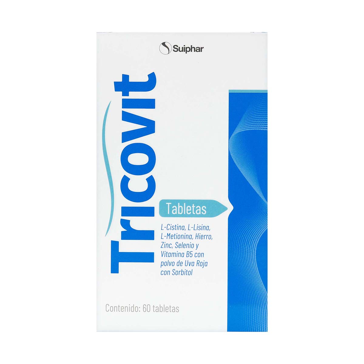 Suplemento Dietario Tricovit Suiphar Caja x 60 Tabletas
