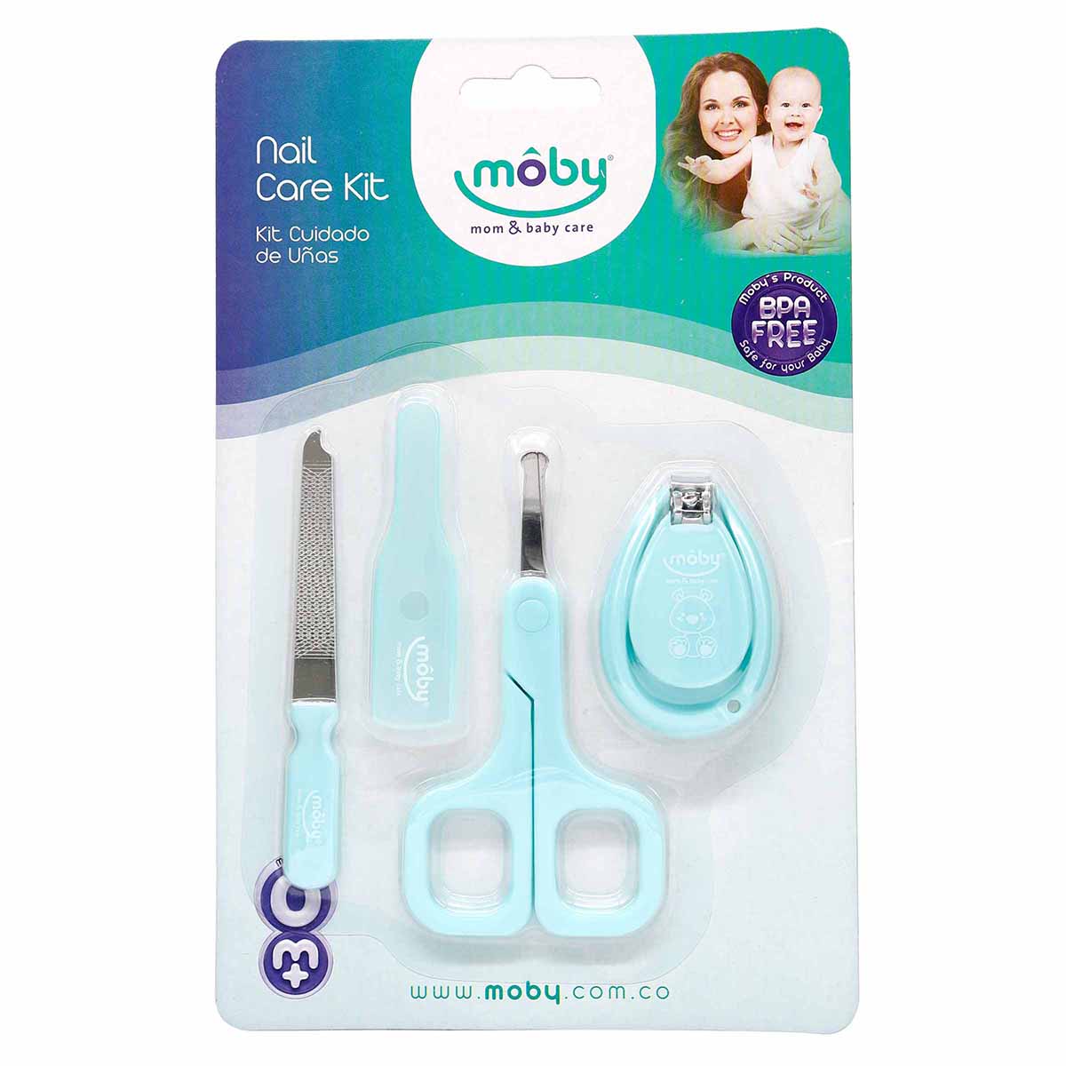 Kit Cuidado de Uñas Moby Blíster x 1 Kit