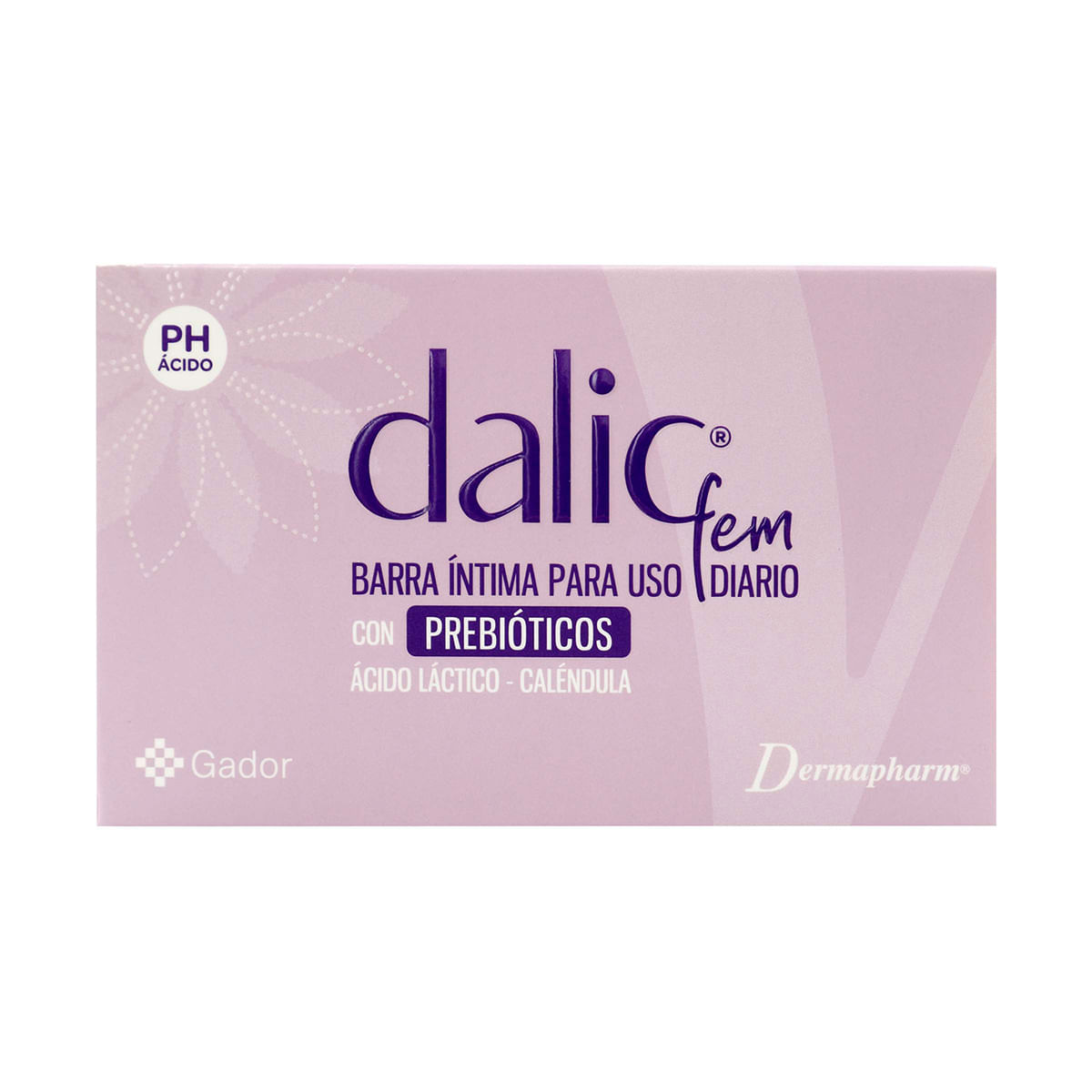 Barra De Jabón Intimo Dalic Fem Gador Caja x 100 g