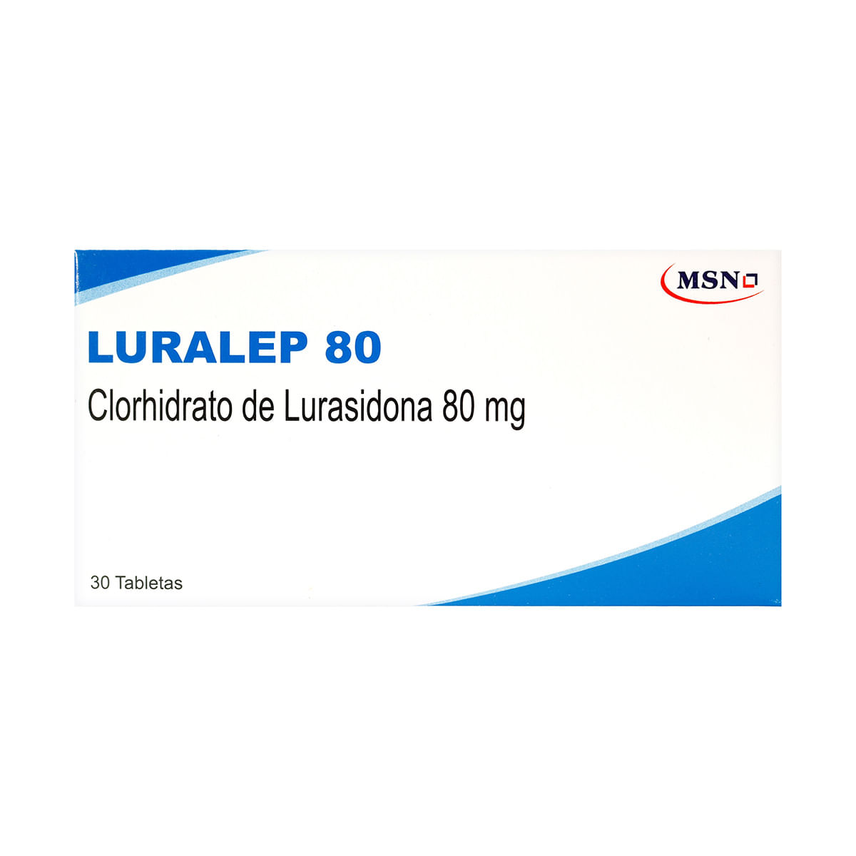 Luralep 80 mg MSN Caja x 30 Tabletas