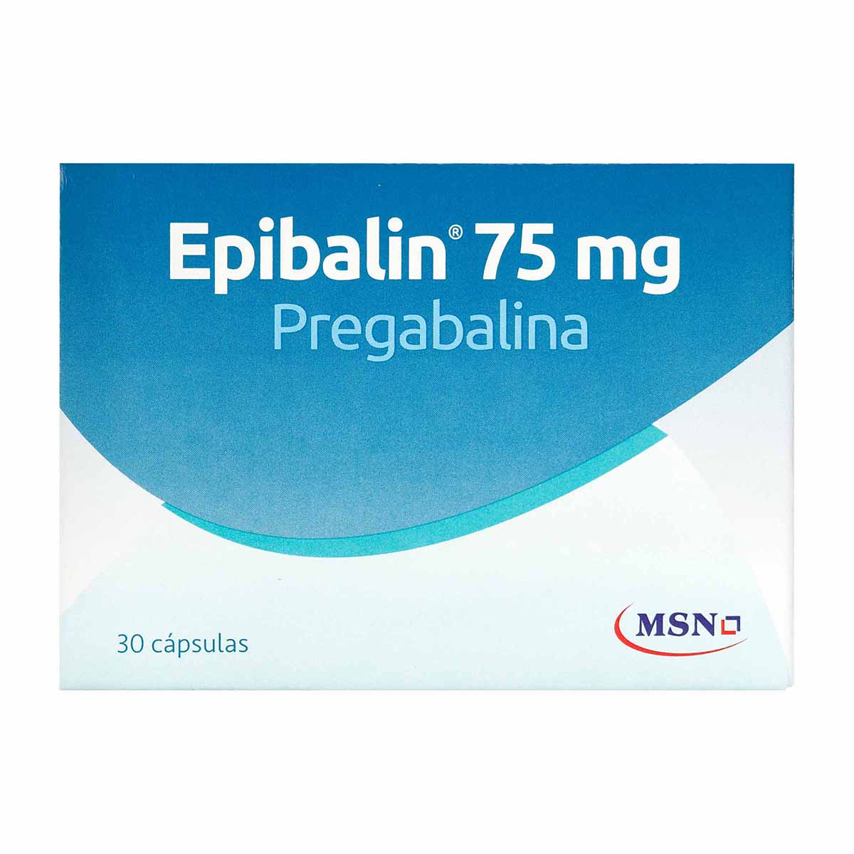 Epibalin 75 mg Pregabalina MSN Caja x 30 Cápsulas