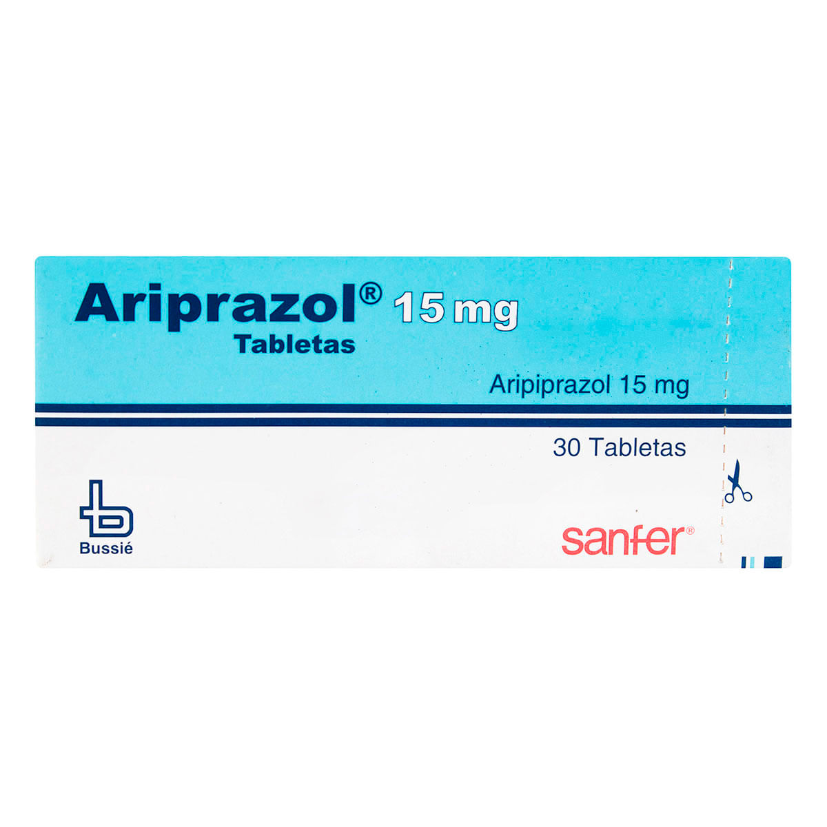 Ariprazol 15 Mg Bussié Caja X 30 Tabletas.