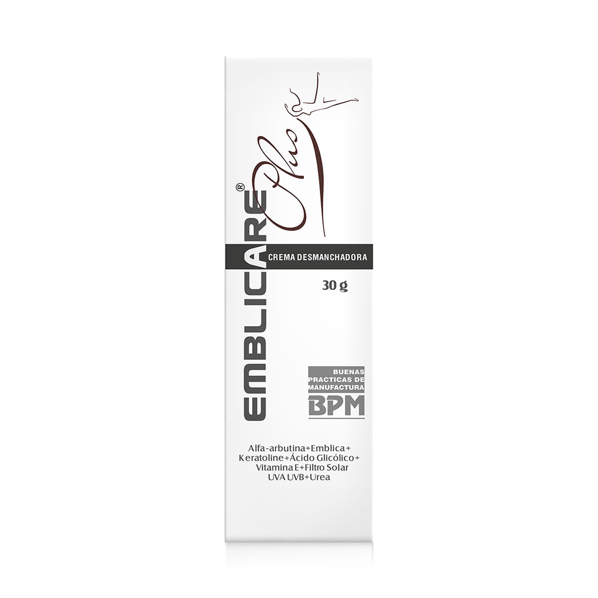 Crema Desmanchadora Emblicare Plus Bpm Tubo X 30 G.