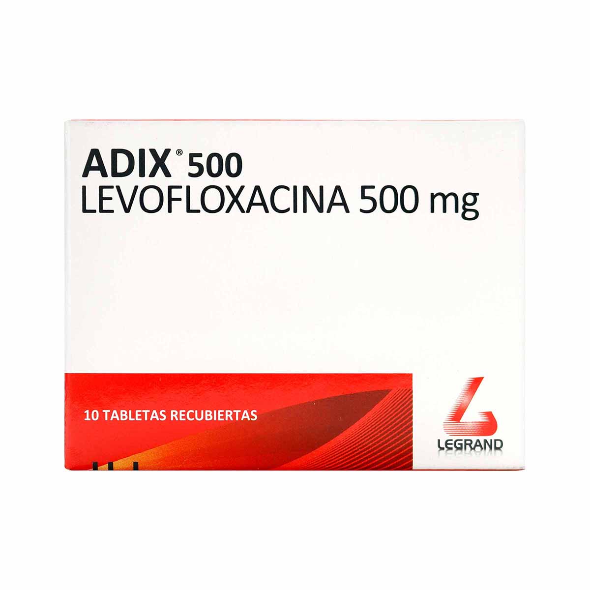 Adix 500 Mg Legrand Caja X 10 Tabletas Recubiertas.