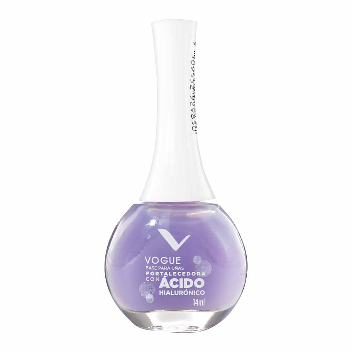 Base para Uñas Fortalecedora con Ácido Hialuronico Vogue Frasco x 14 mL