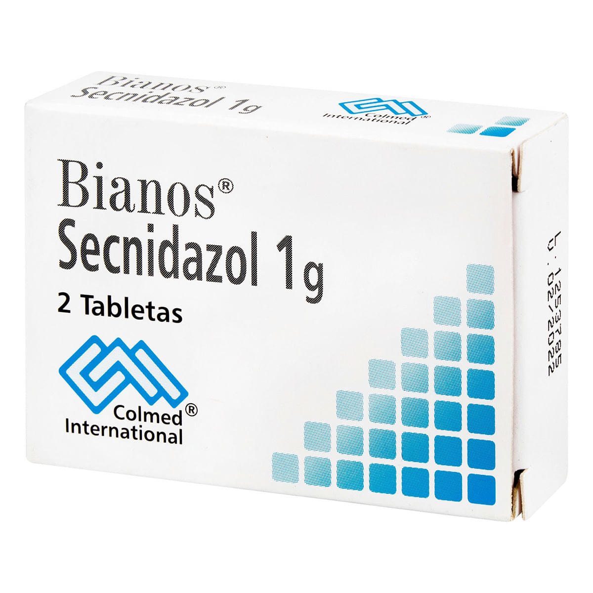 Bianos Secnidazol 1 G Colmed Caja X 2 Tabletas.