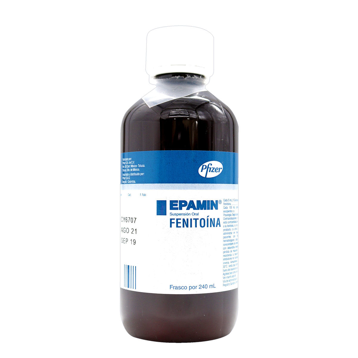 Suspensión Oral Epamin Pfizer Frasco X 240 Ml.